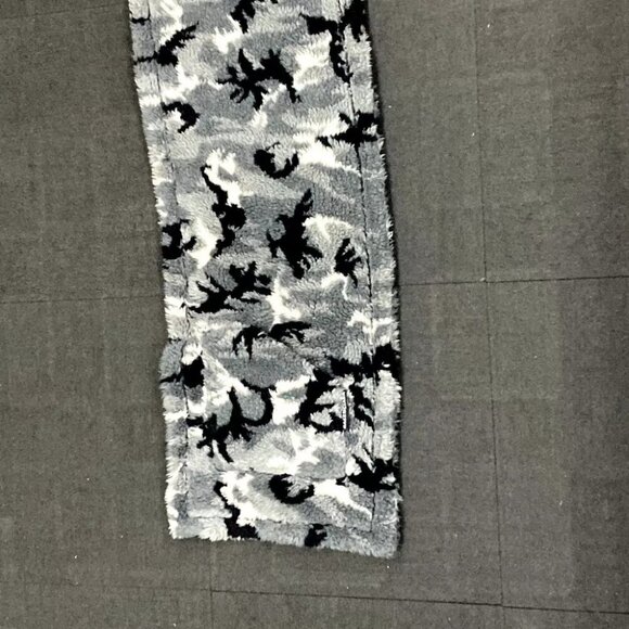 BALENCIAGA 673572 logo Stole/Shawl Large shawl Big size boa camouflage Scarf - Picture 3 of 10